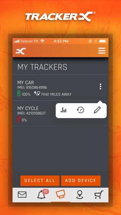 Emulate iPhone app TrackerX using MyAndroid Emulate iPhone app TrackerX using MyAndroid