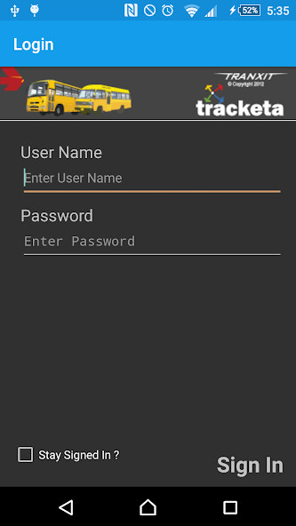 Run android online APK TrackETA Admin from MyAndroid or emulate TrackETA Admin using MyAndroid