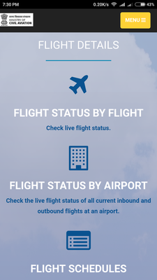 Emulate Android APK Track Flight Status, Airport Arrivals  Departures