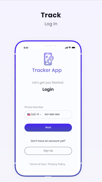 Emulate iPhone app Tracking App Original using MyAndroid