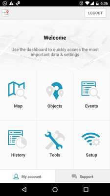 Emulate Android APK TrackLOGIC GPS