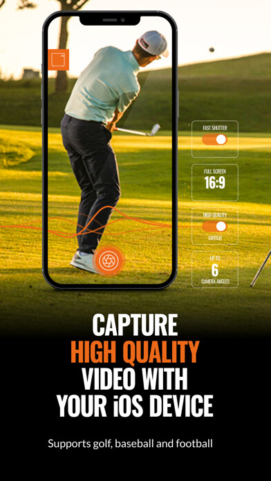 Emulate iPhone app TrackMan Camera using MyAndroid