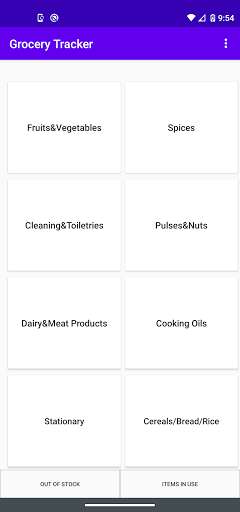 Run android online APK Track My Grocery Items from MyAndroid or emulate Track My Grocery Items using MyAndroid