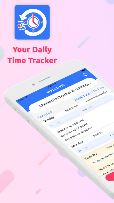 Emulate iPhone app Track My Hours - Be Productive using MyAndroid Emulate iPhone app Track My Hours - Be Productive using MyAndroid