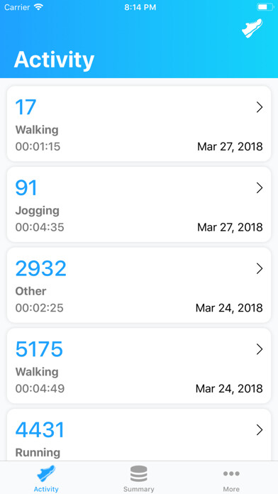 Emulate iPhone app Track My Steps using MyAndroid Emulate iPhone app Track My Steps using MyAndroid
