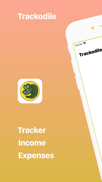 Emulate iPhone app Trackodile - incomes, expenses using MyAndroid Emulate iPhone app Trackodile - incomes, expenses using MyAndroid