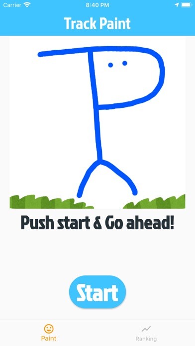 Emulate iPhone app TrackPaint using MyAndroid