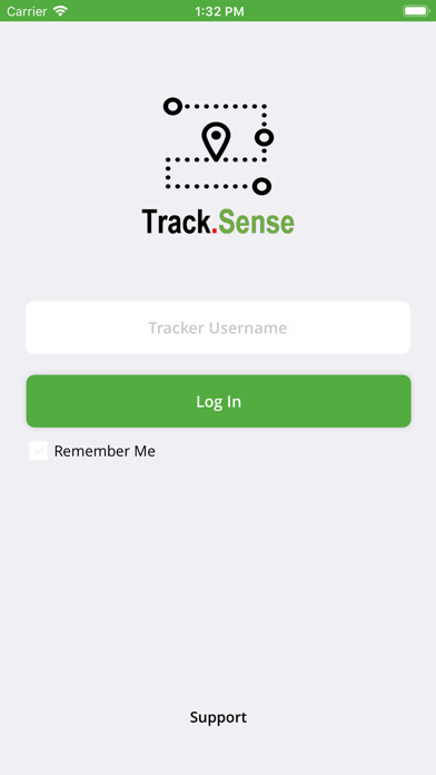 Emulate iPhone app TrackSenseGPS using MyAndroid