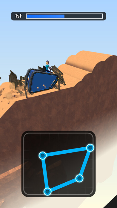 Emulate iPhone app Track Shifter using MyAndroid