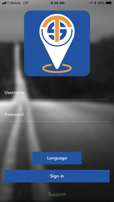 Emulate iPhone app TrackSmart HOS using MyAndroid