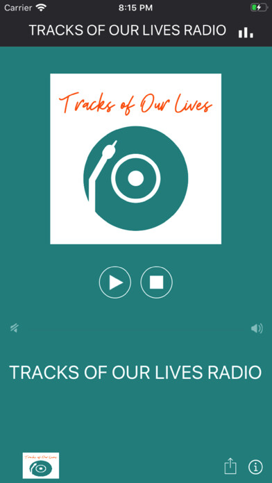 Emulate iPhone app TRACKS OF OUR LIVES RADIO using MyAndroid