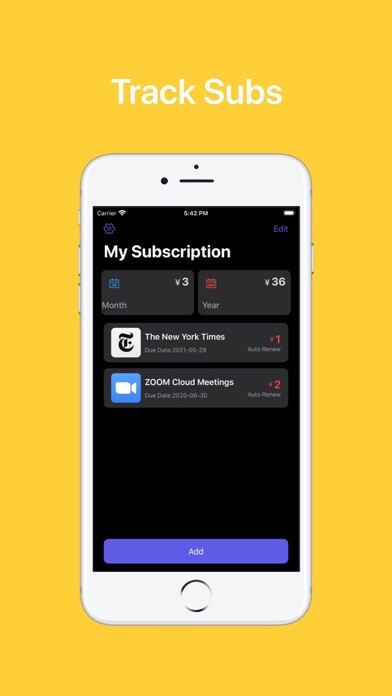 Emulate iPhone app Track Subs using MyAndroid