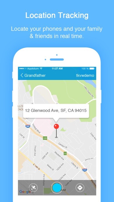 Emulate iPhone app TrackView - Find My Phone using MyAndroid Emulate iPhone app TrackView - Find My Phone using MyAndroid