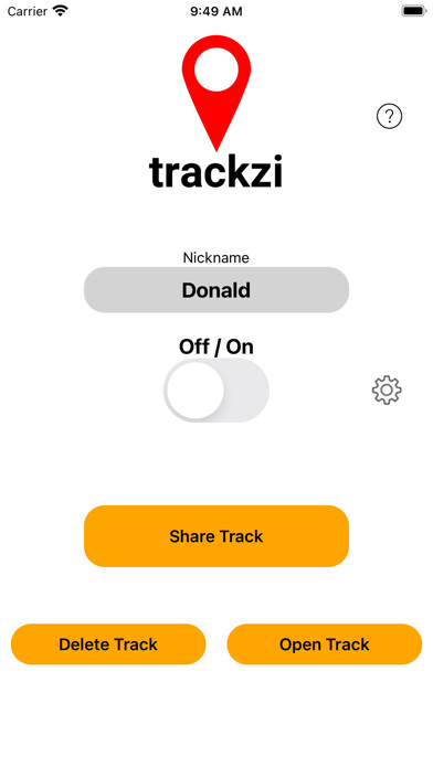 Emulate iPhone app trackzi using MyAndroid Emulate iPhone app trackzi using MyAndroid