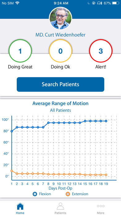 Emulate iPhone app TracPatch Knee HCP using MyAndroid Emulate iPhone app TracPatch Knee HCP using MyAndroid
