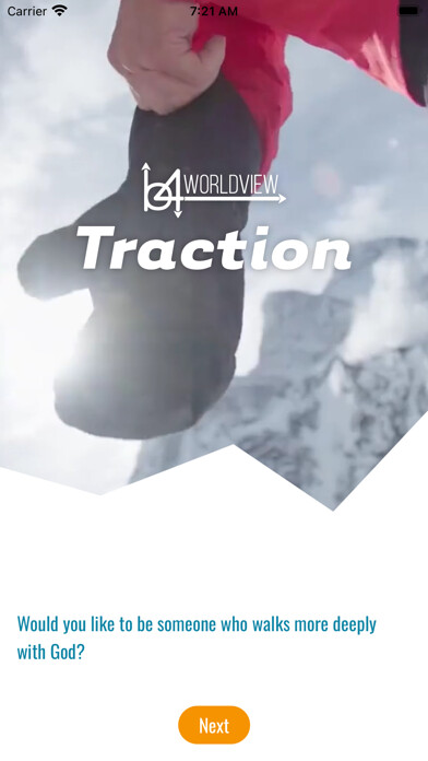 Emulate iPhone app Traction by b4worldview using MyAndroid