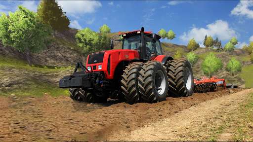 Emulate Android APK Tractor Drive 3D : Offroad Sim Farming Game