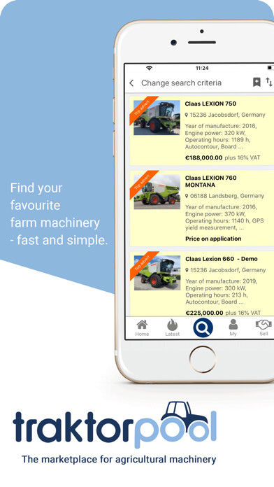 Run android online APK tractorpool from MyAndroid or emulate tractorpool using MyAndroid