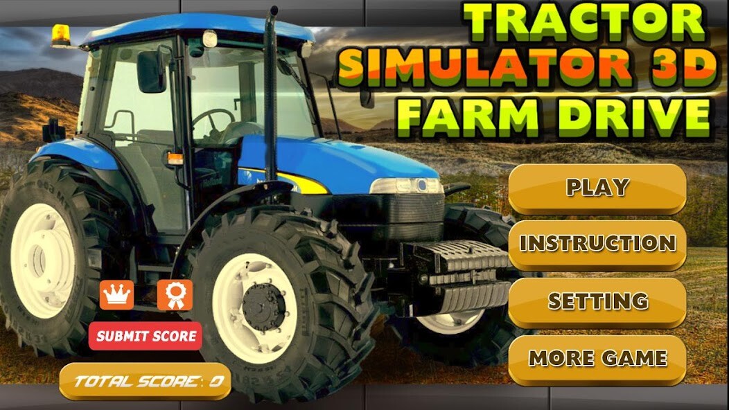 Run android online APK Tractor Simulator : Farm Drive from MyAndroid or emulate Tractor Simulator : Farm Drive using MyAndroid