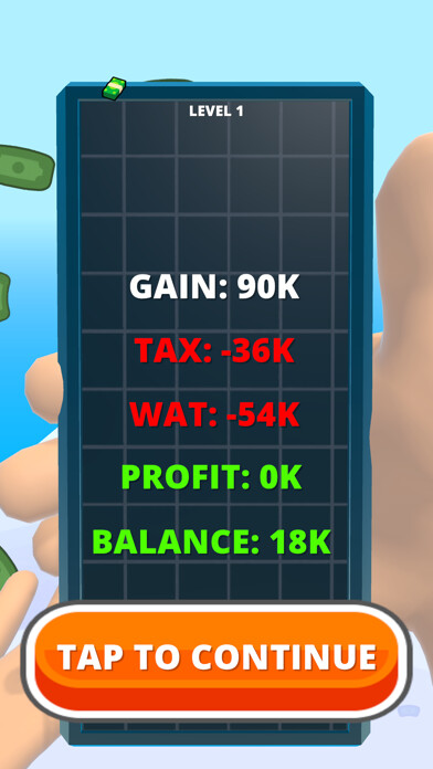 Emulate iPhone app Trade Rush 3D using MyAndroid