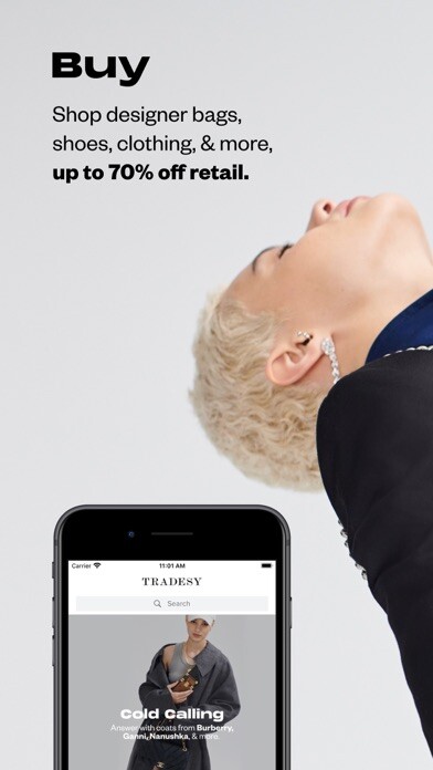 Emulate iPhone app Tradesy using MyAndroid