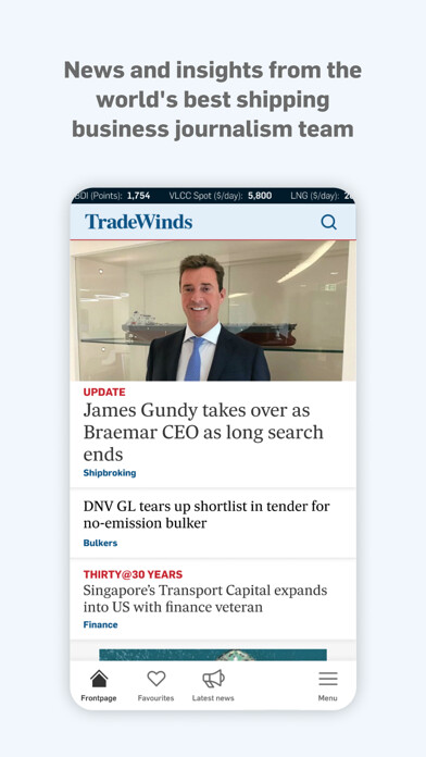 Emulate iPhone app TradeWinds News using MyAndroid Emulate iPhone app TradeWinds News using MyAndroid