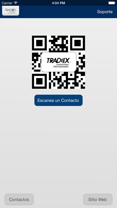 Emulate iPhone app Tradex Scan using MyAndroid