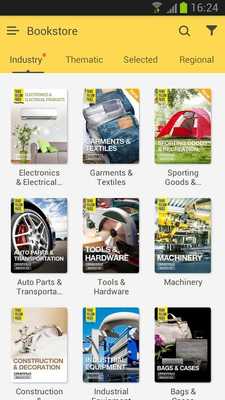 Emulate Android APK Trade Yellow Pages