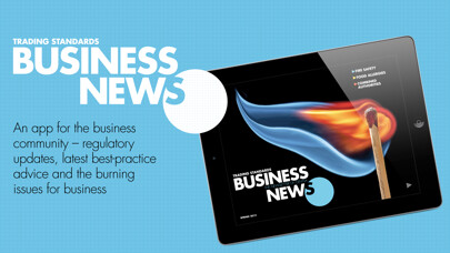 Emulate iPhone app Trading Standards Biz News using MyAndroid