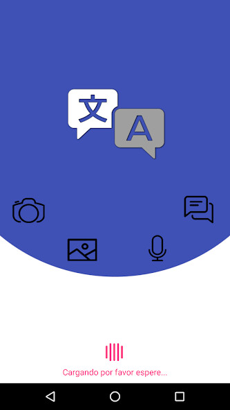 Run android online APK Traductor: Fotos  Voz y Chats from MyAndroid or emulate Traductor: Fotos  Voz y Chats using MyAndroid