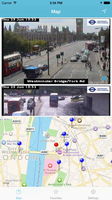 Emulate iPhone app Traffic Cameras London using MyAndroid Emulate iPhone app Traffic Cameras London using MyAndroid
