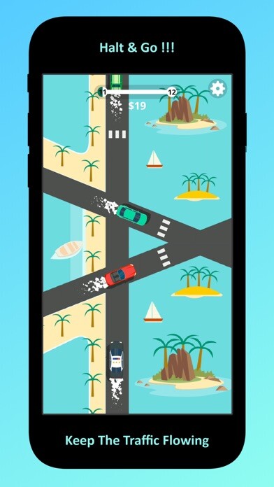 Emulate iPhone app Traffic Cars using MyAndroid