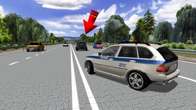 Emulate iPhone app Traffic Cop Simulator 3D using MyAndroid