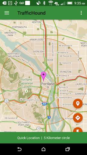 Run android online APK TrafficHound Commute App from MyAndroid or emulate TrafficHound Commute App using MyAndroid