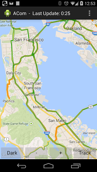Run android online APK Traffic Info and Traffic Alert from MyAndroid or emulate Traffic Info and Traffic Alert using MyAndroid