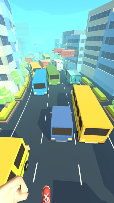 Emulate iPhone app Traffic Jump! using MyAndroid