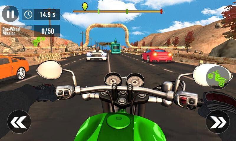 Run android online APK Traffic Moto Rider - Bike Street Racer 3D from MyAndroid or emulate Traffic Moto Rider - Bike Street Racer 3D using MyAndroid