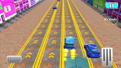 Emulate iPhone app Traffic Racer Car speed Rally using MyAndroid