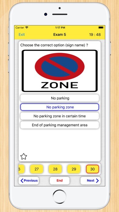 Emulate iPhone app Traffic Signs (Free) using MyAndroid