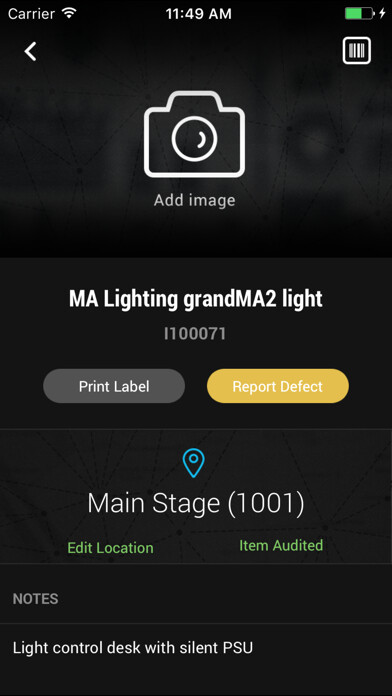 Emulate iPhone app Trail Asset Management using MyAndroid