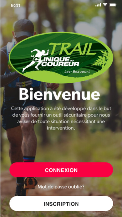 Emulate iPhone app Trail la Clinique du Coureur using MyAndroid Emulate iPhone app Trail la Clinique du Coureur using MyAndroid