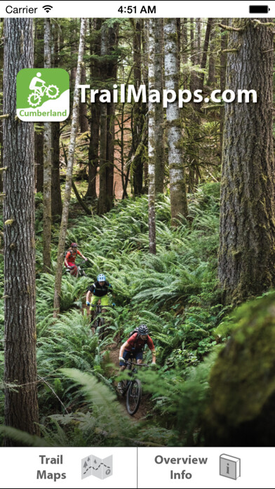 Emulate iPhone app TrailMapps: Cumberland using MyAndroid Emulate iPhone app TrailMapps: Cumberland using MyAndroid