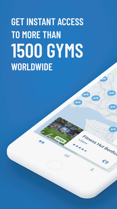 Emulate iPhone app TrainAway: Find Gyms Worldwide using MyAndroid