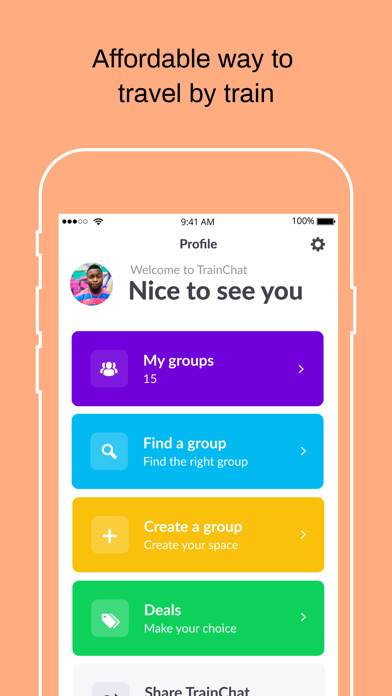 Emulate iPhone app TrainChat using MyAndroid