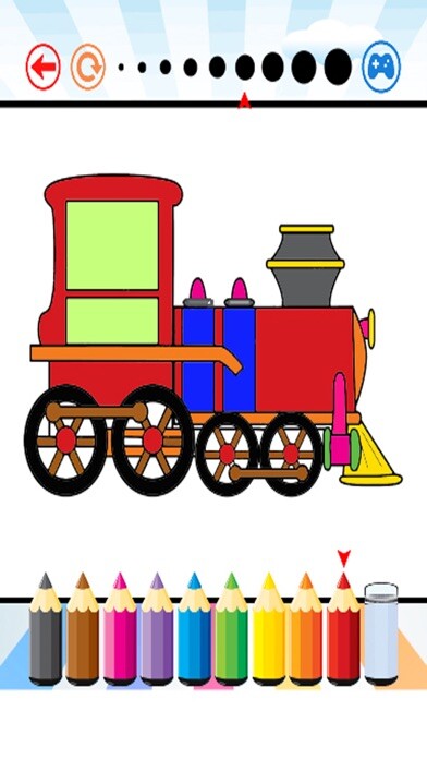 Emulate iPhone app Train Coloring Book - Activities for Kid using MyAndroid Emulate iPhone app Train Coloring Book - Activities for Kid using MyAndroid