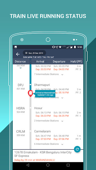 Run android online APK Train Enquiry : Spot My Train from MyAndroid or emulate Train Enquiry : Spot My Train using MyAndroid