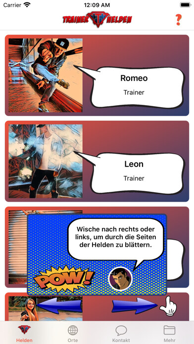Emulate iPhone app Trainerhelden using MyAndroid Emulate iPhone app Trainerhelden using MyAndroid