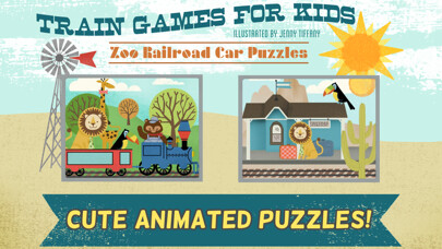 Emulate iPhone app Train Games for Kids: Zoo Railroad Car Puzzles using MyAndroid Emulate iPhone app Train Games for Kids: Zoo Railroad Car Puzzles using MyAndroid