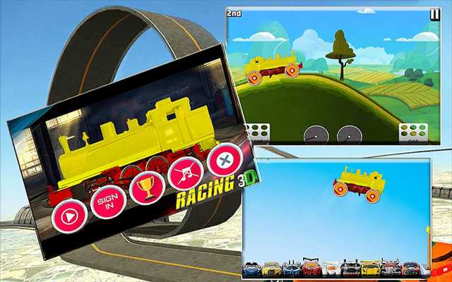 Emulate Android APK Train Hill Climb Racing