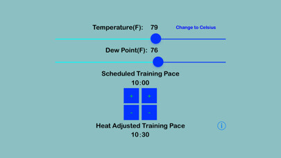 Emulate iPhone app Training Pace using MyAndroid